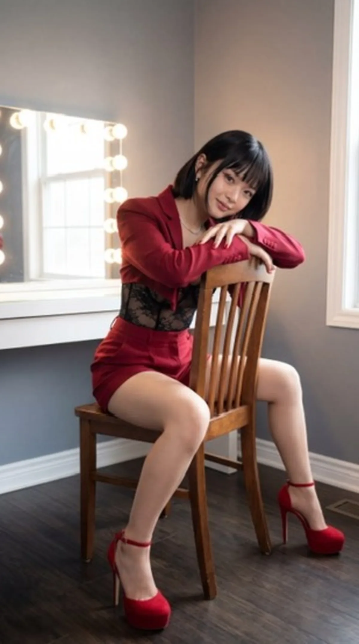 精选风NewJeans Danielle 香槟金造型