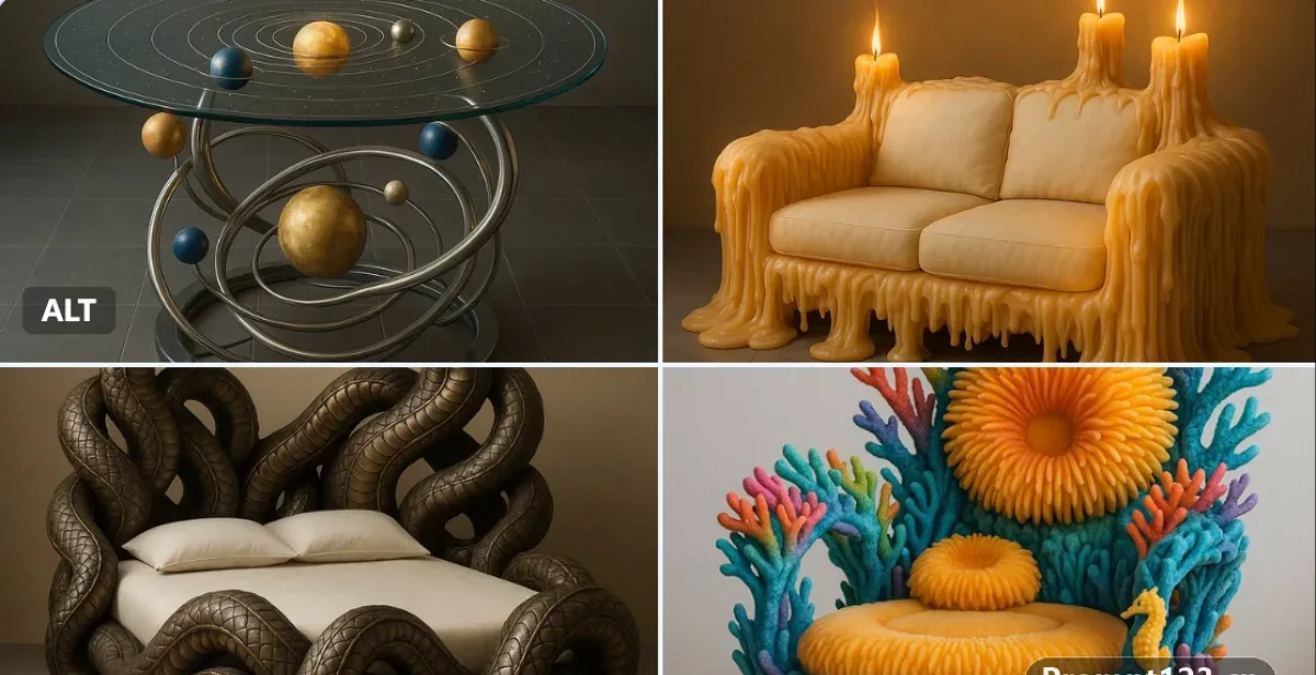Imagine A [piece Of Furniture] Designed In The Form