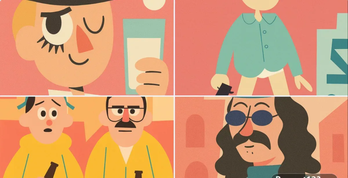 Cartoon Contemporary Style Illustration