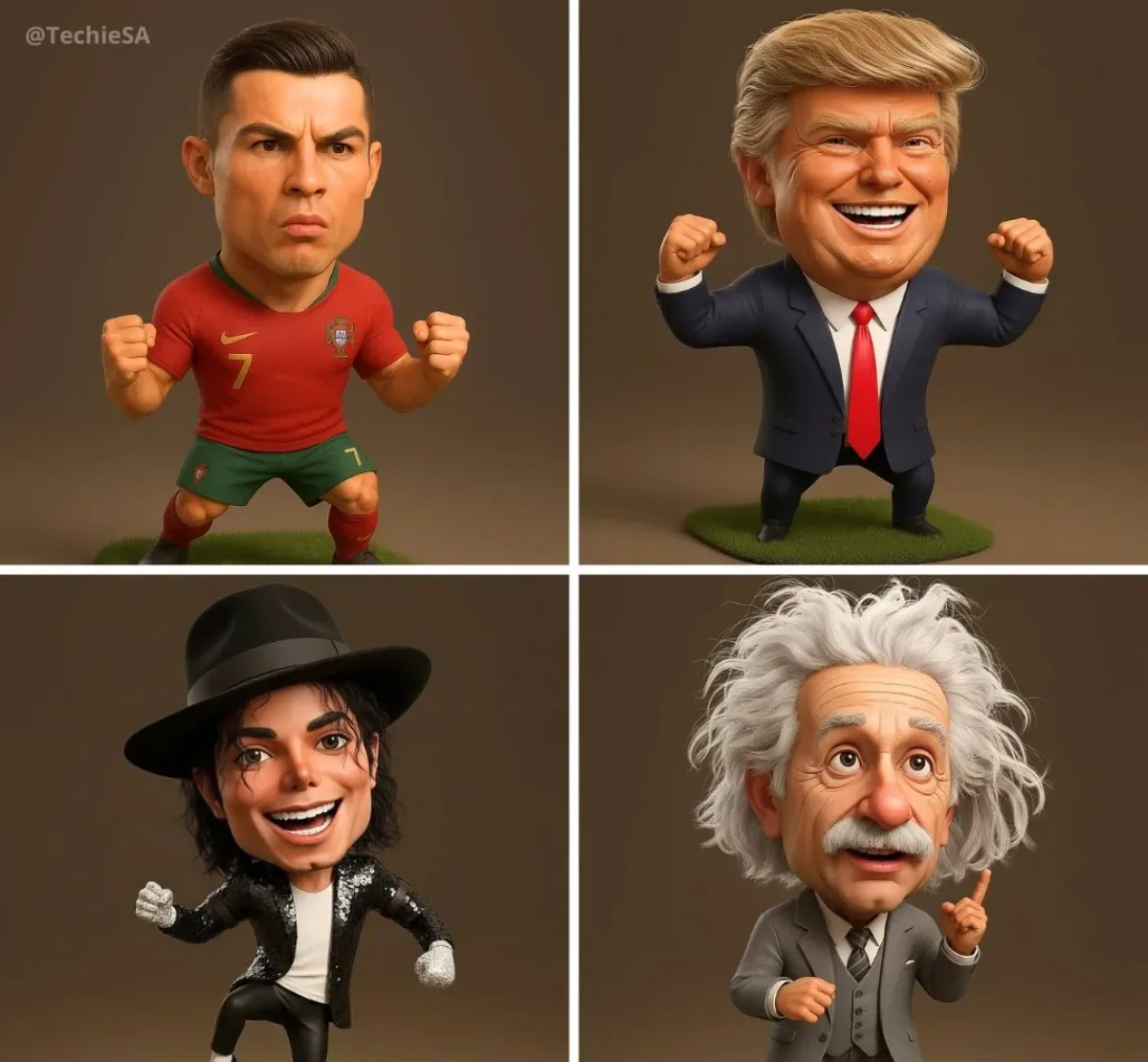 Hyper-lifelike 3D Caricature Of [NAME]