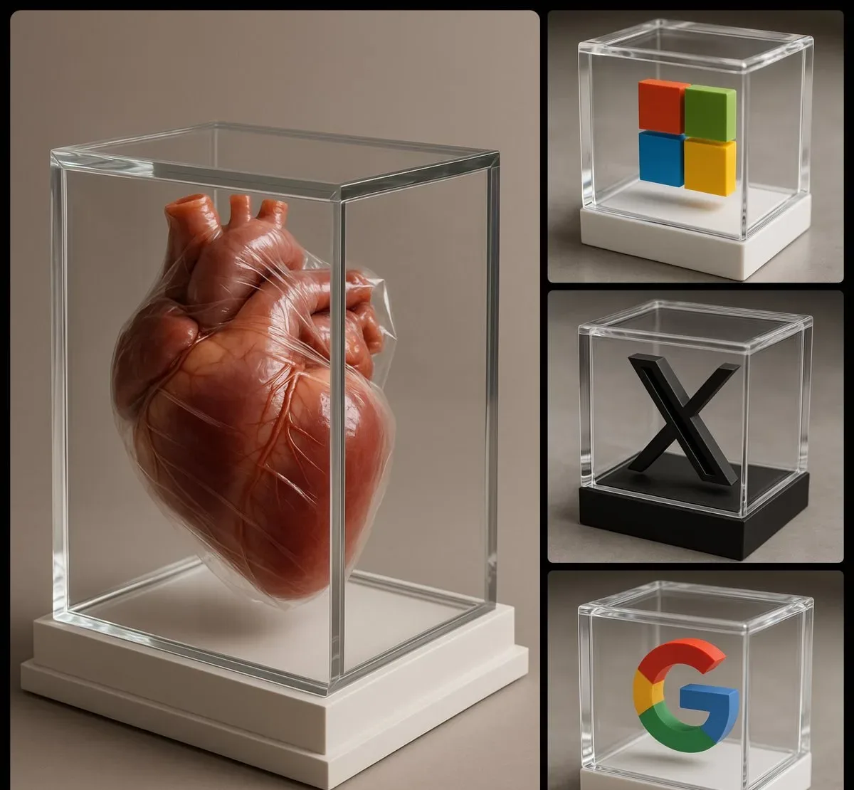 Photorealistic Image Of A [COLOR] 3D [SUBJECT] Encased