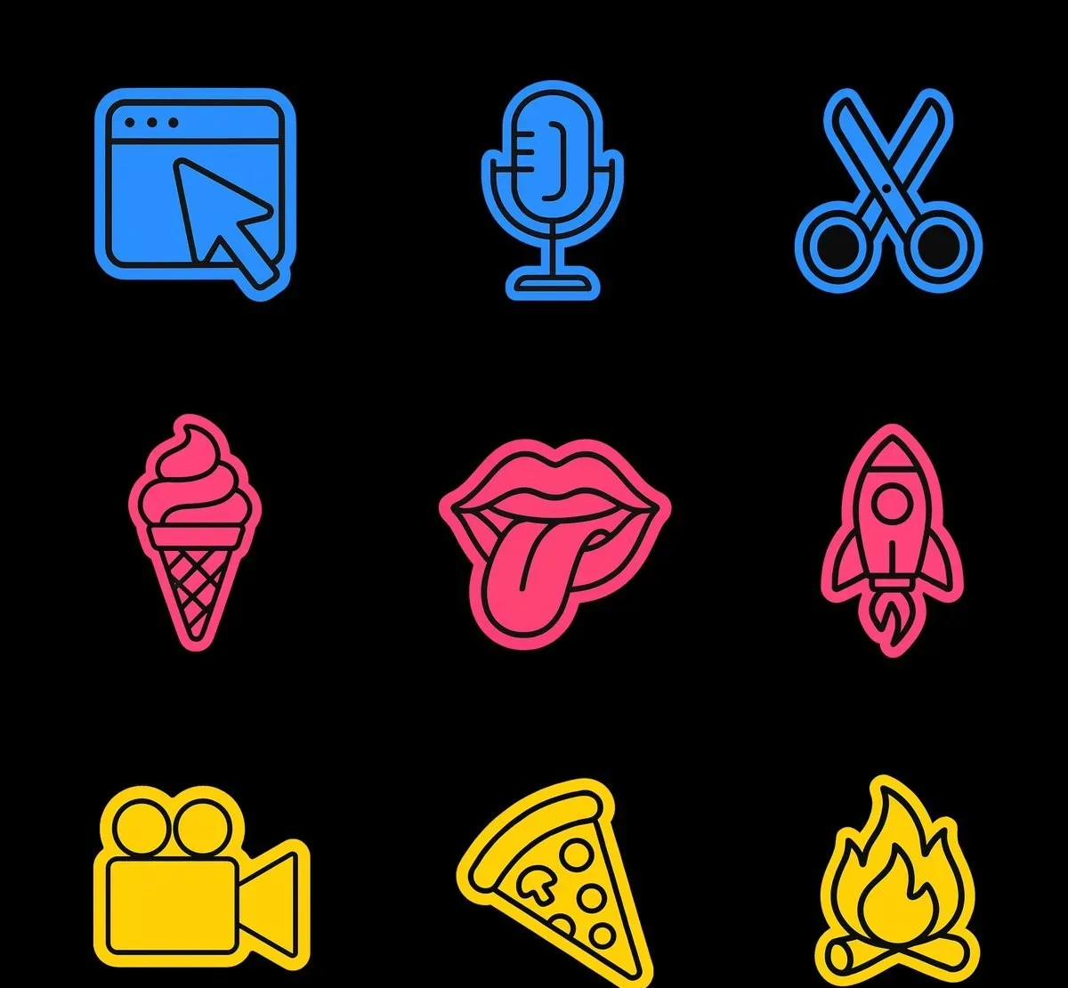 High-resolution Illustration Of A [OBJECT] Icon In The Style