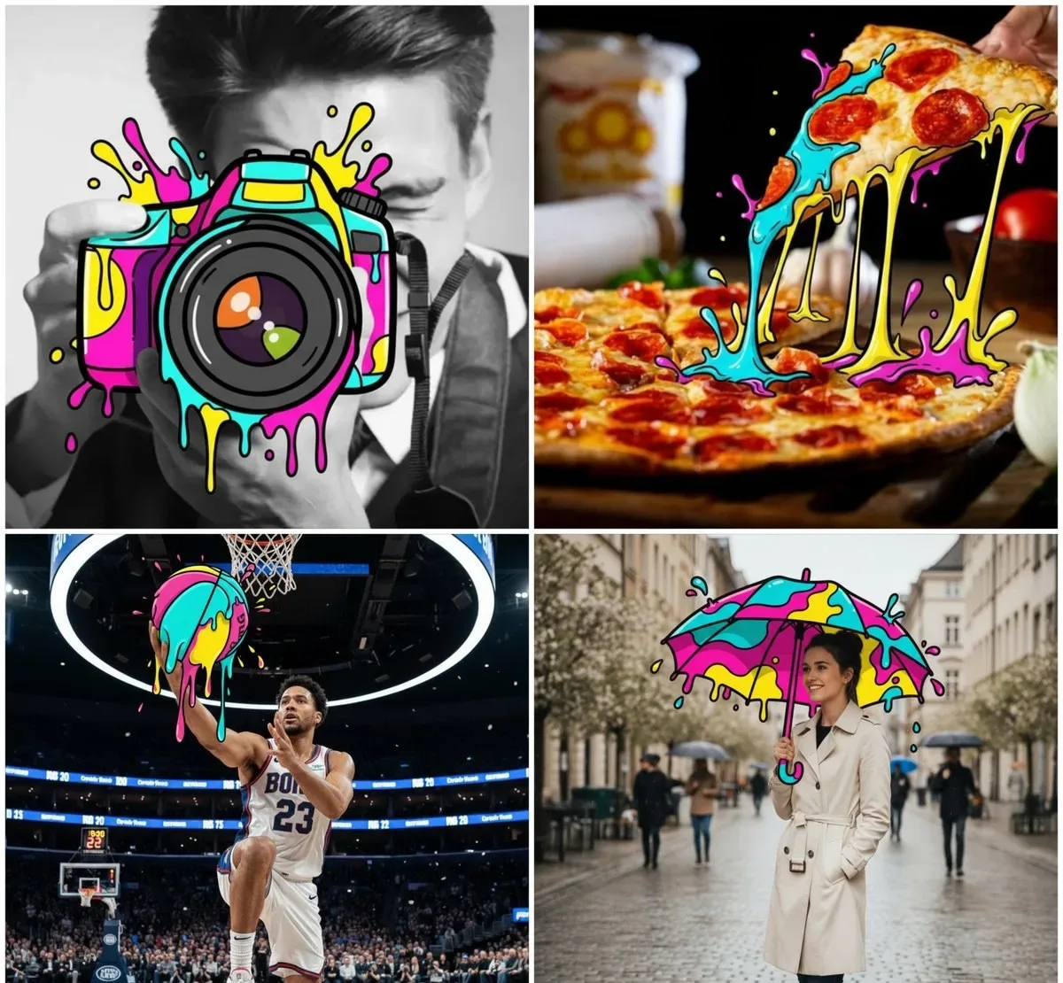 [OBJECT] From The Uploaded Photo Into A Assertive