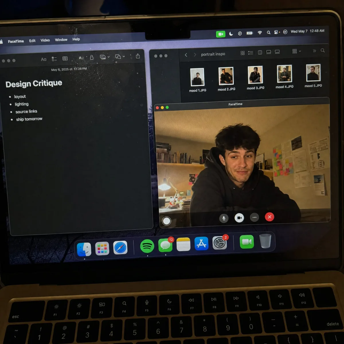 Raw Smartphone Photo Of A Laptop Screen