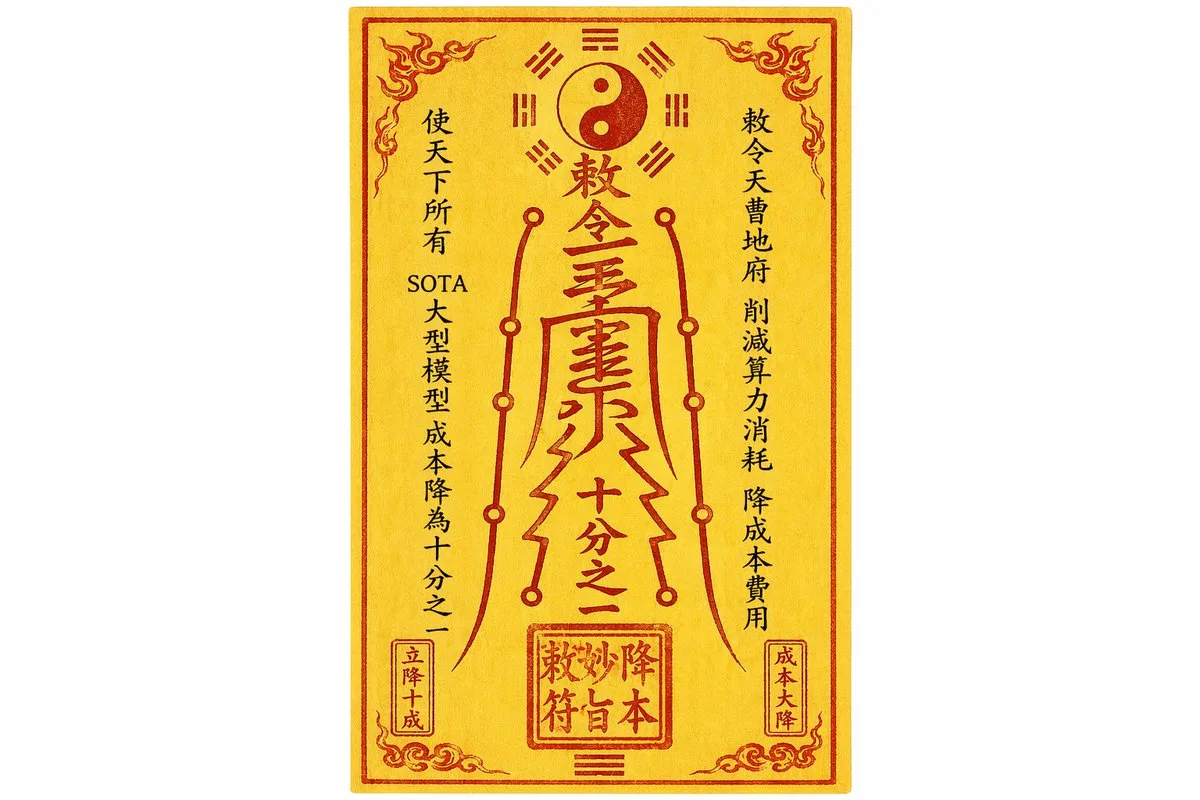 AI降本道教符咒