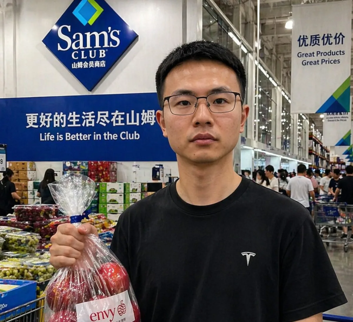 真实山姆会员店购物快照