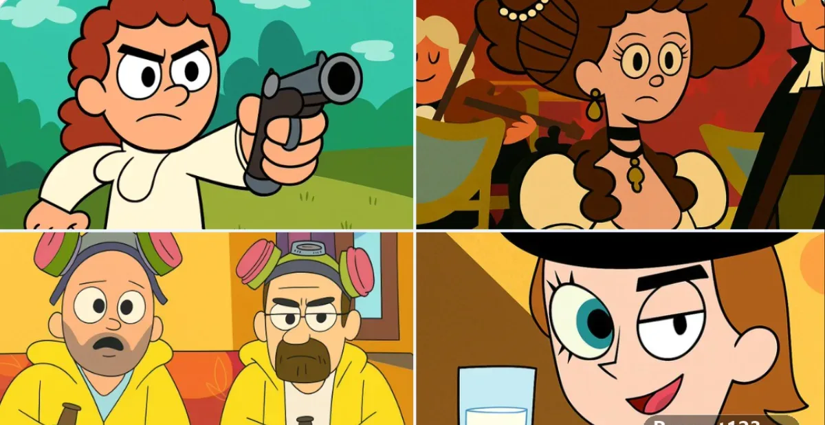 Foster’s Home For Imaginary Friends Cartoon Style