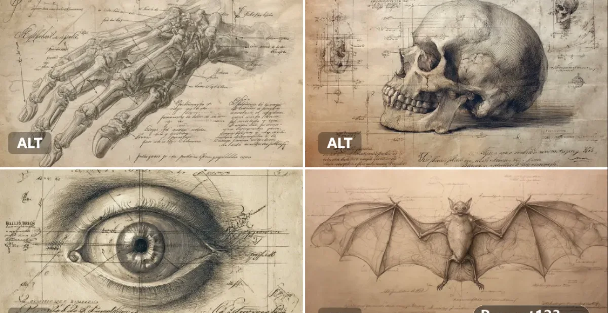 A Renaissance Anatomical Study Of A [subject]
