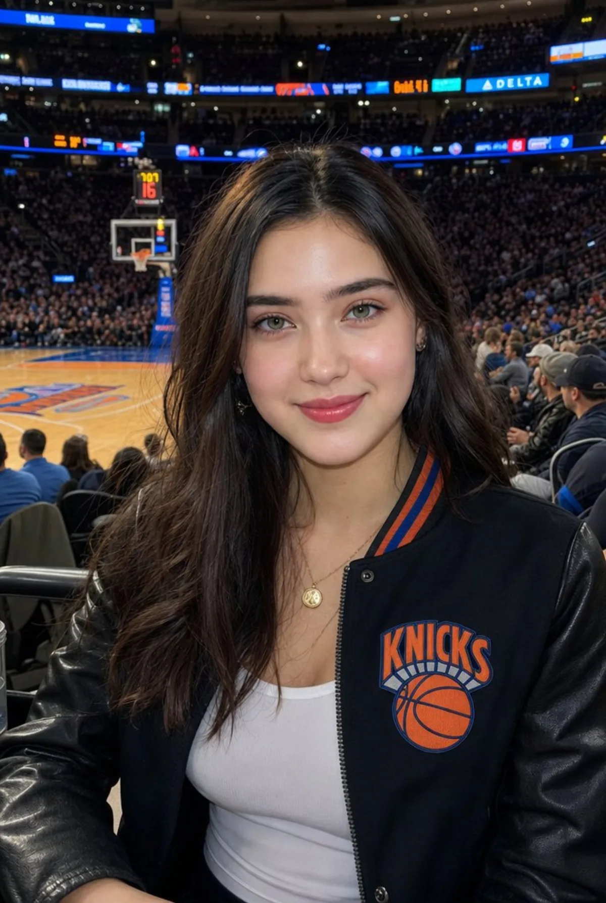 1996 Courtside Knicks Fans