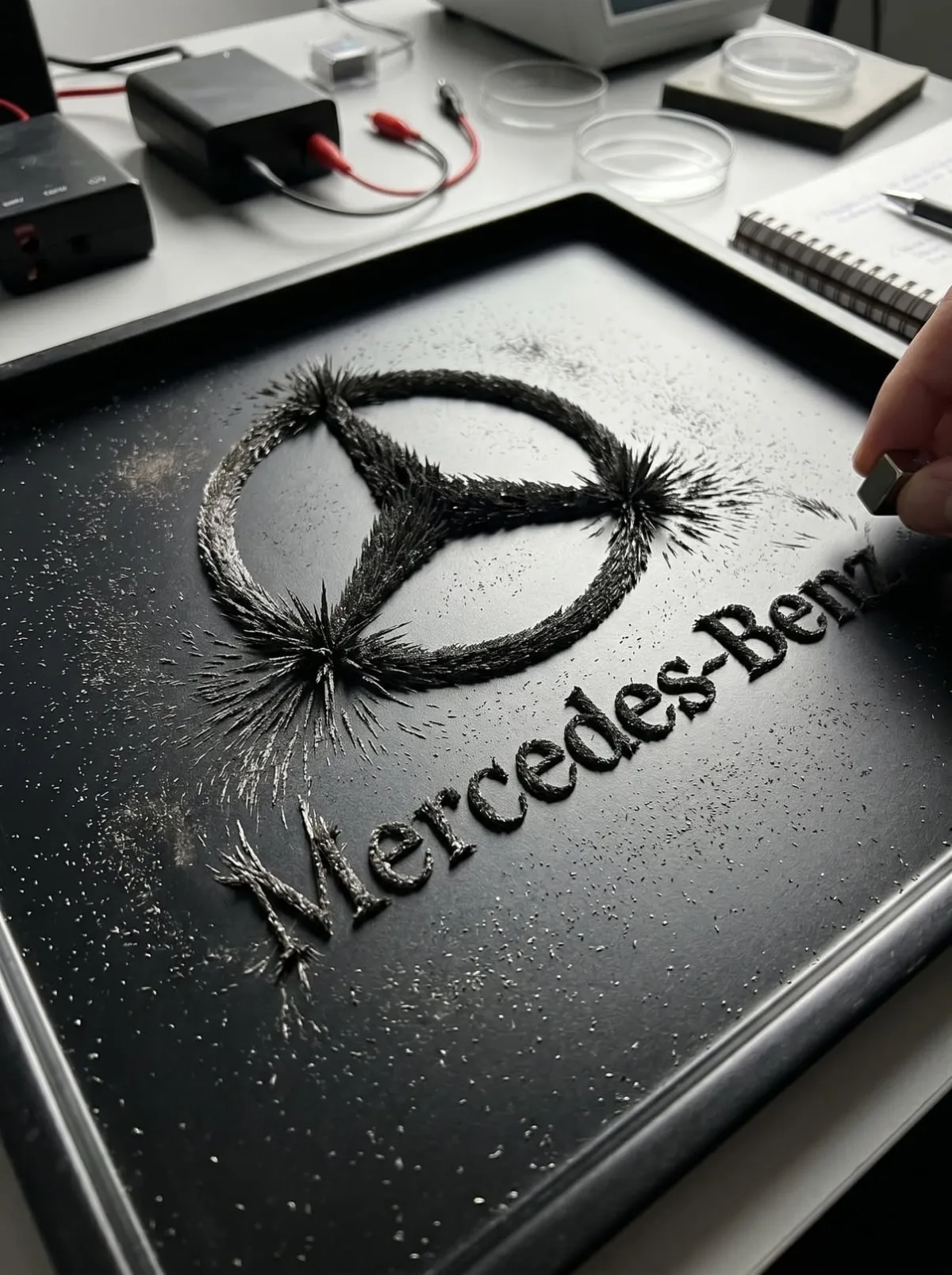 Uploaded Logo Into A Hyper-realistic Scene Where The Logo Silhouette