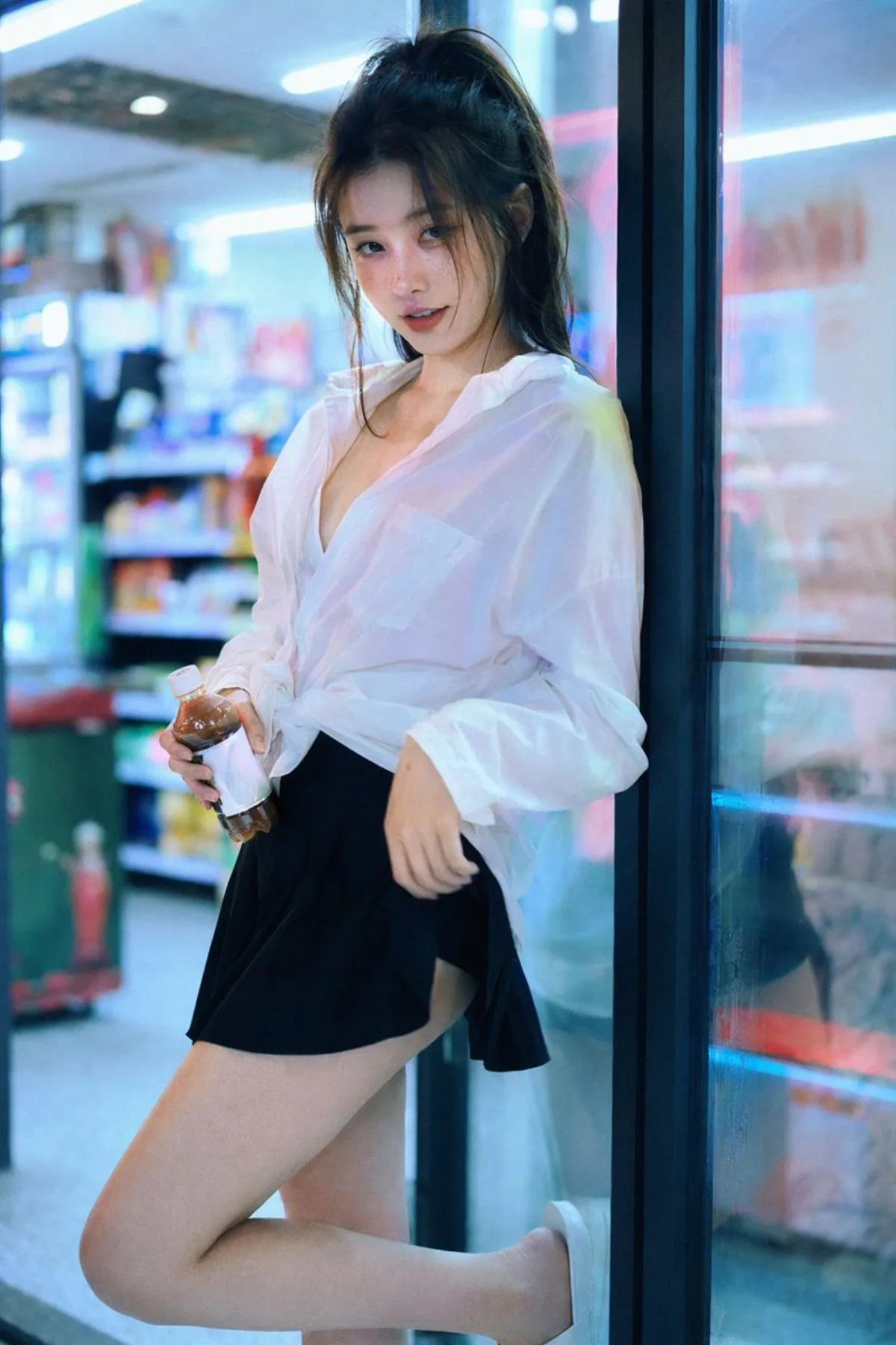 Late Night Convenience Store Portrait