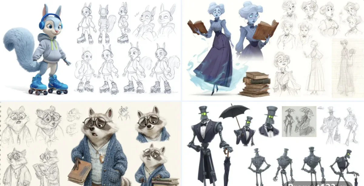 A Character Sheet Of [detailed Description Of Thecharacter]