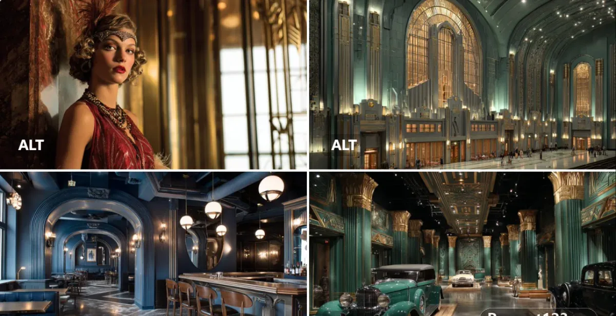 [SUBJECT] Set Within An Art Deco Metropolis