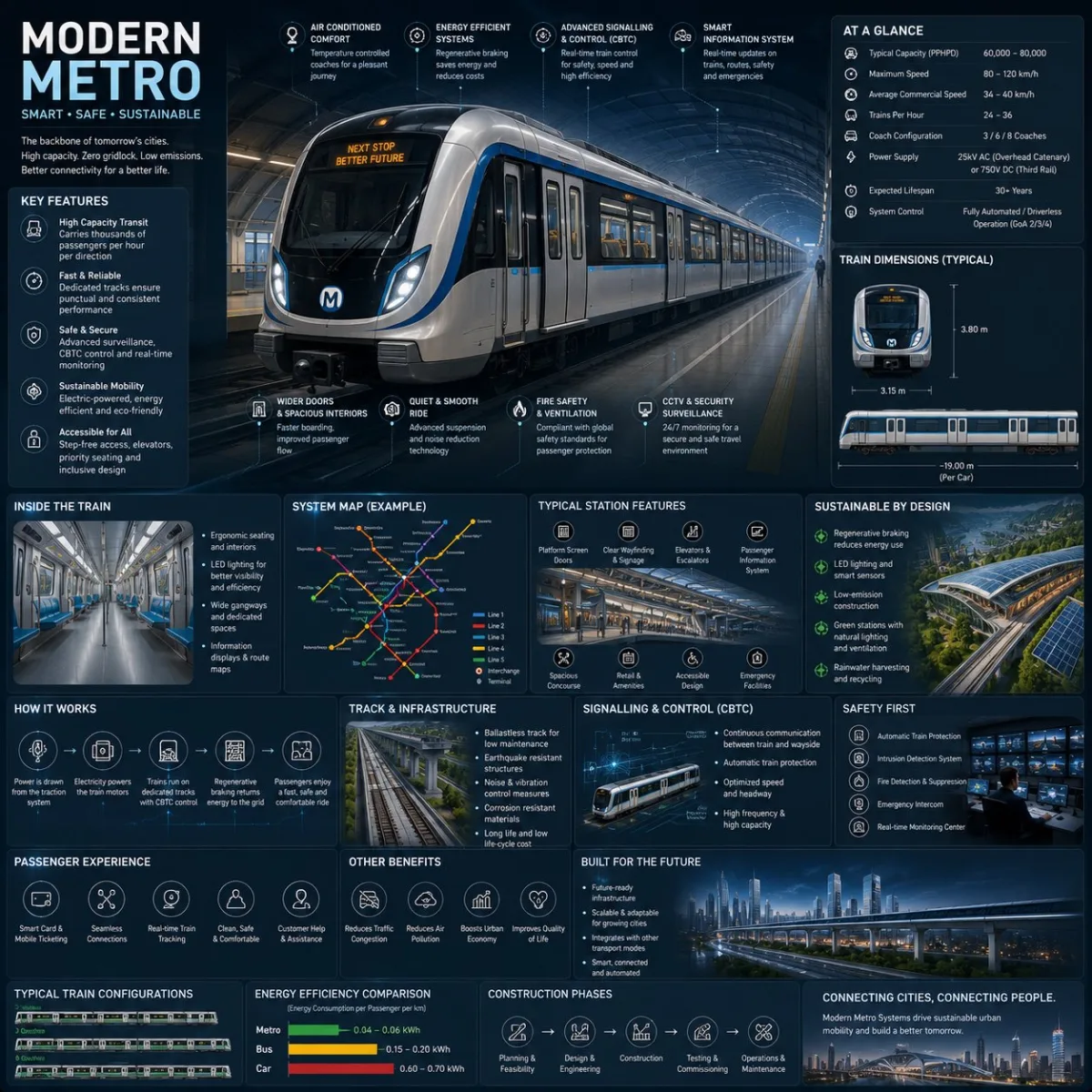 Premium Square “reference-style Urban Transportation Infographic” Cent