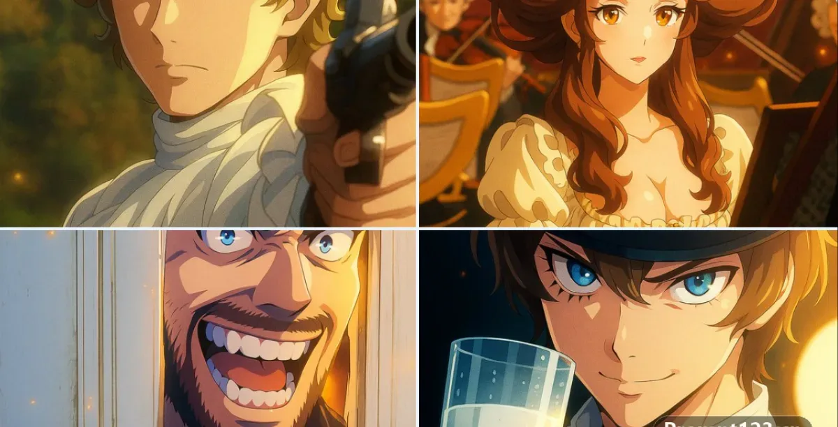 Contemporary Digital Anime TV Style