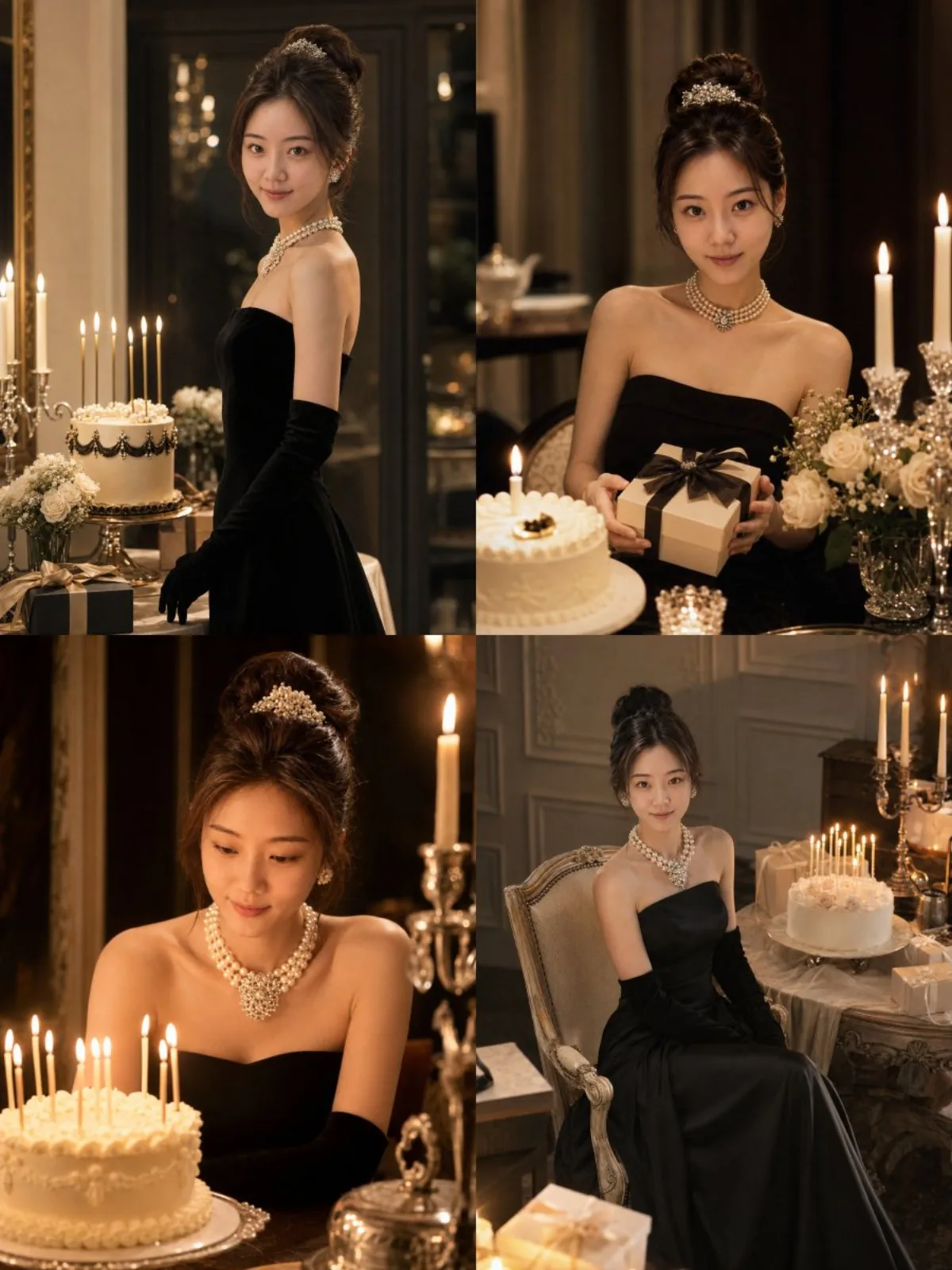 Audrey Hepburn Vintage Birthday Shoot