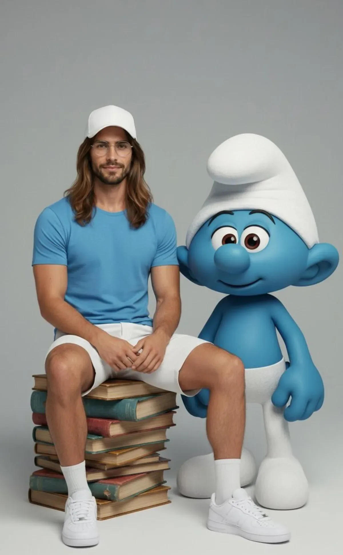 Ultra-lifelike Full-body Portrait Of The Attached Image
