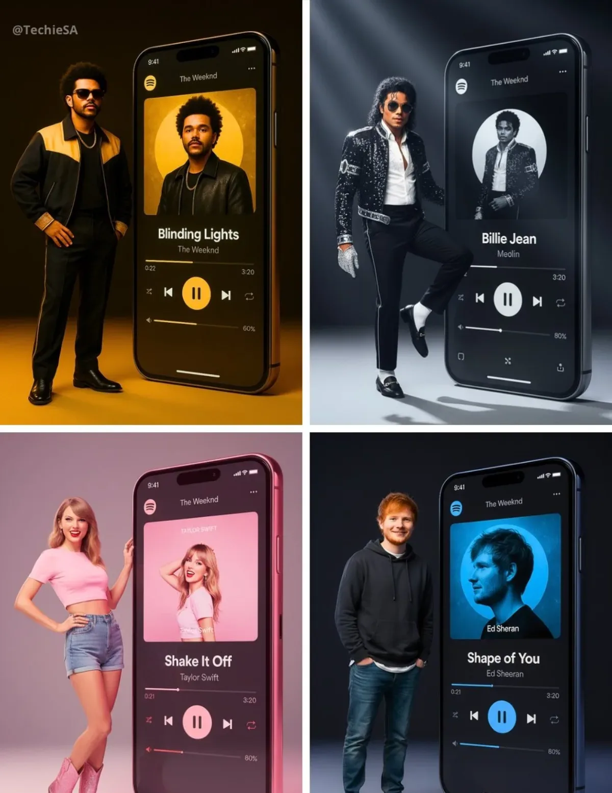 A Realistic Full-body Portrait Of A [ARTIST] In Their Signature