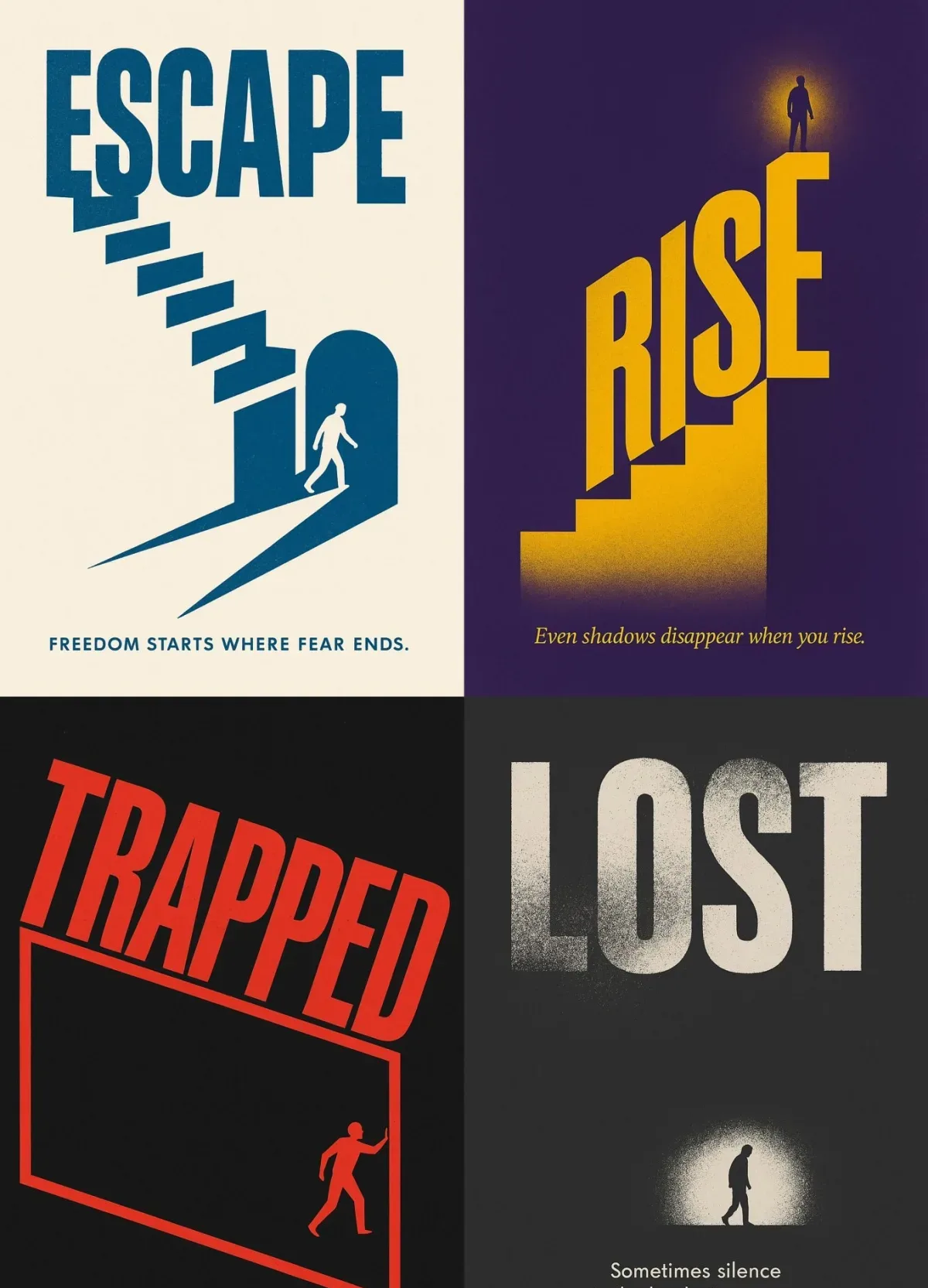 Surreal 2D Poster Design Based On The Word “[KEYWORD]” —