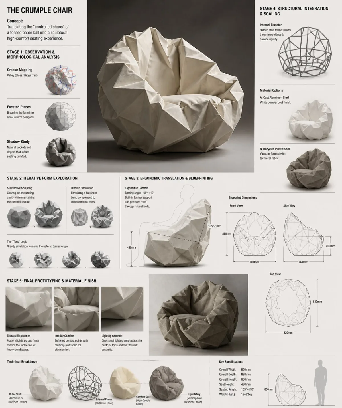 Crumple Chair
