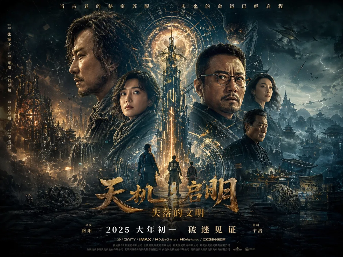 Ancient Tower Fantasy Adventure Poster
