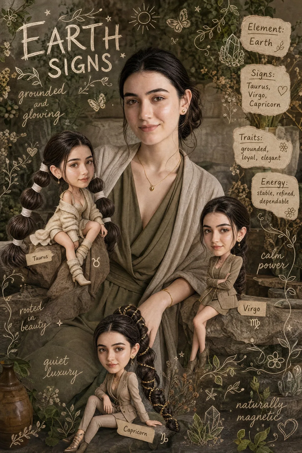 NEW IMAGE USING THE PROVIDED FEMALE SUBJECT AS THE ONLY