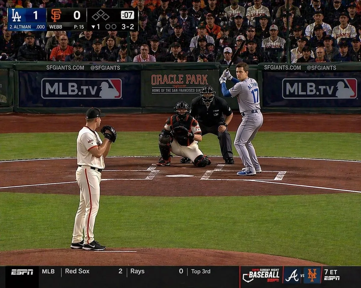Sam Altman Baseball Broadcast