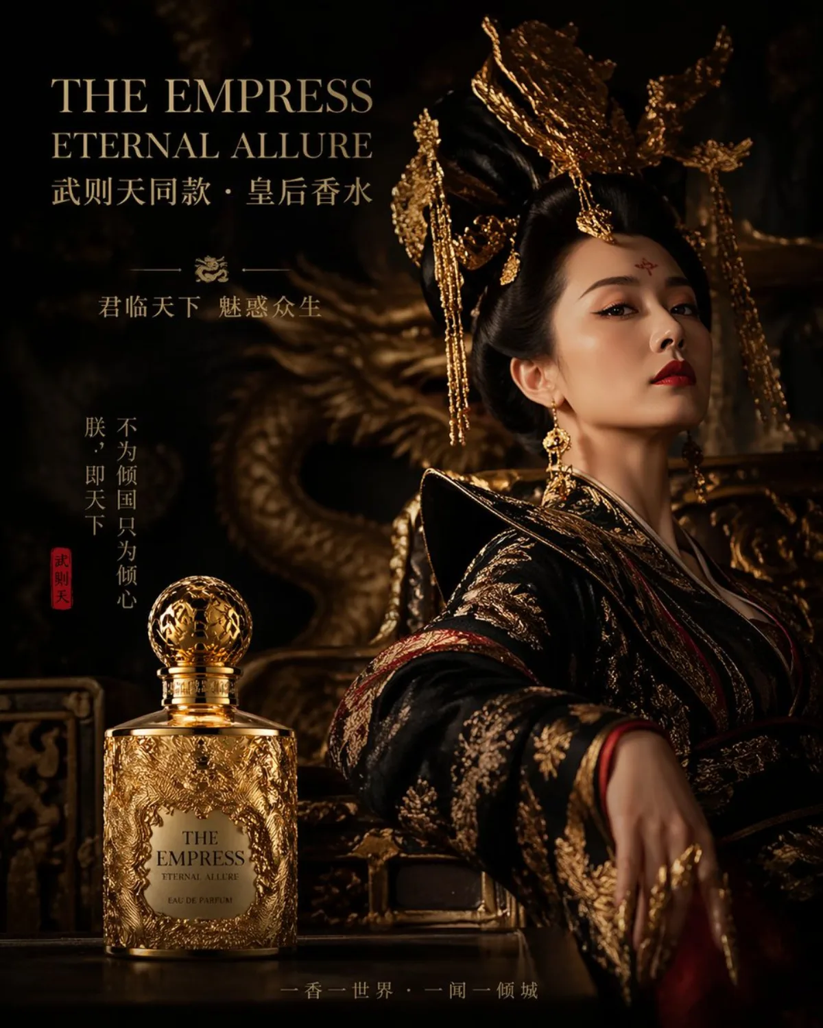 皇家香水广告提示