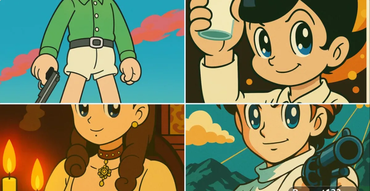 1960s Tezuka-style Illustration