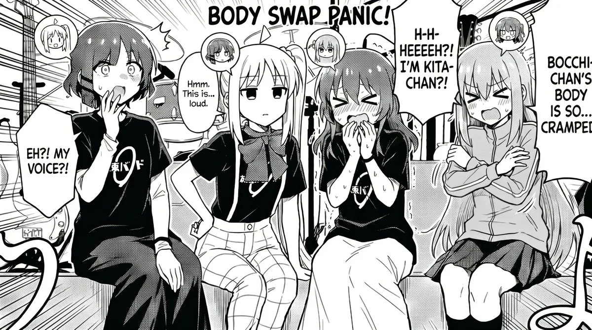 漫画身体互换乐队恐慌
