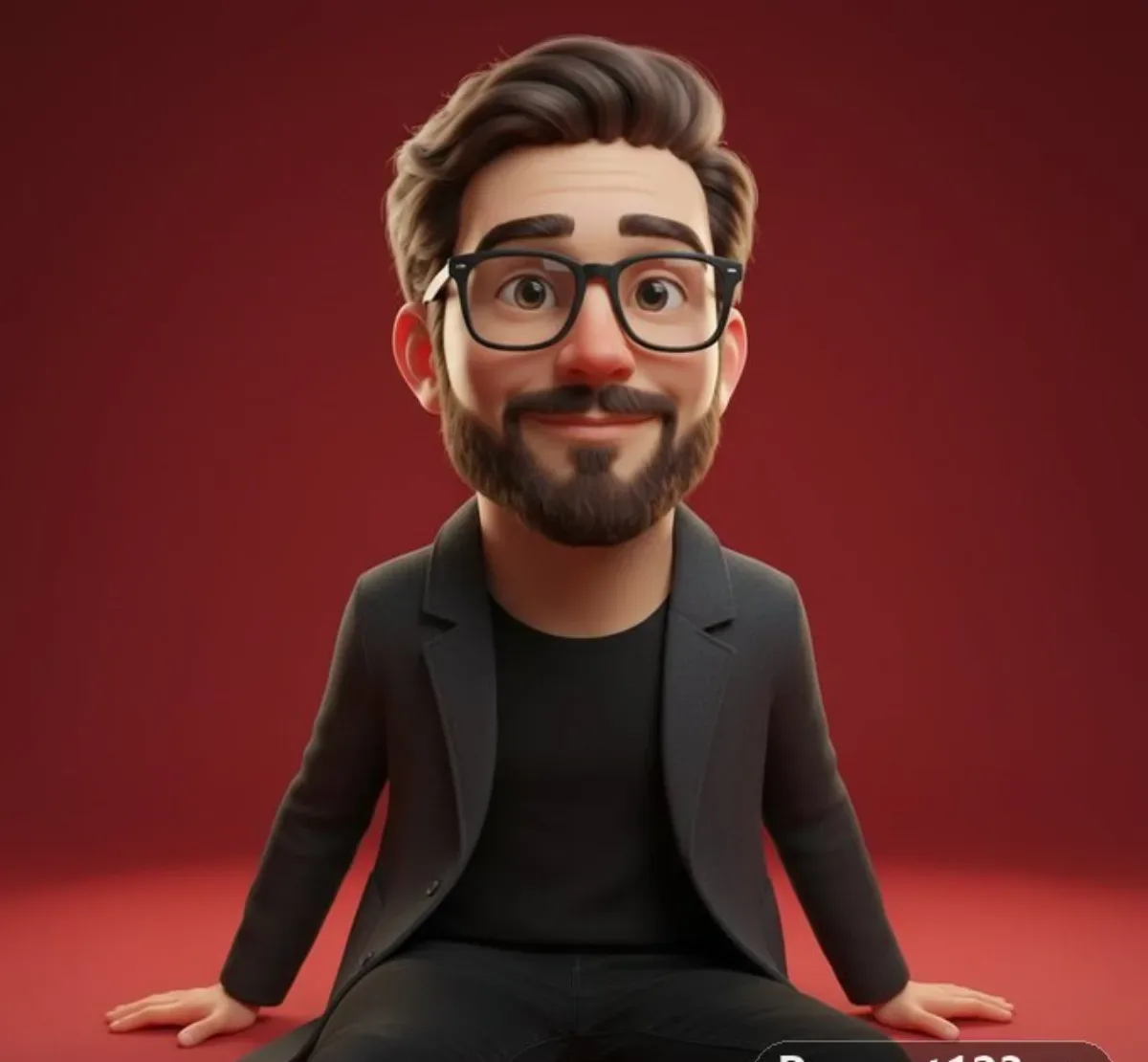 A Highly Stylized 3D Caricature Of Me