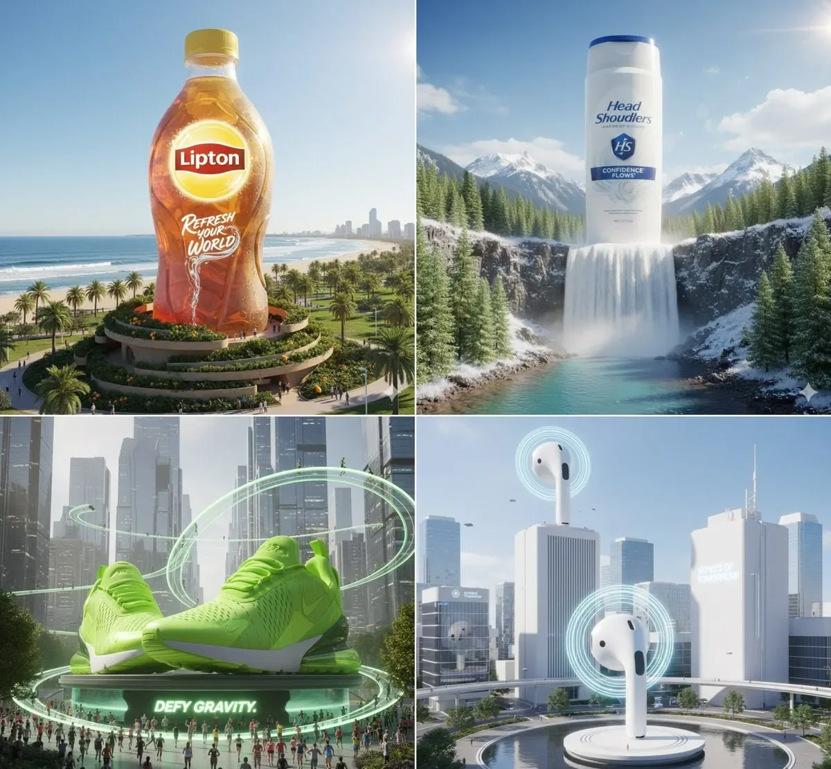 Ultra-realistic CGI Shot Of A Giant [PRODUCT NAME HERE]