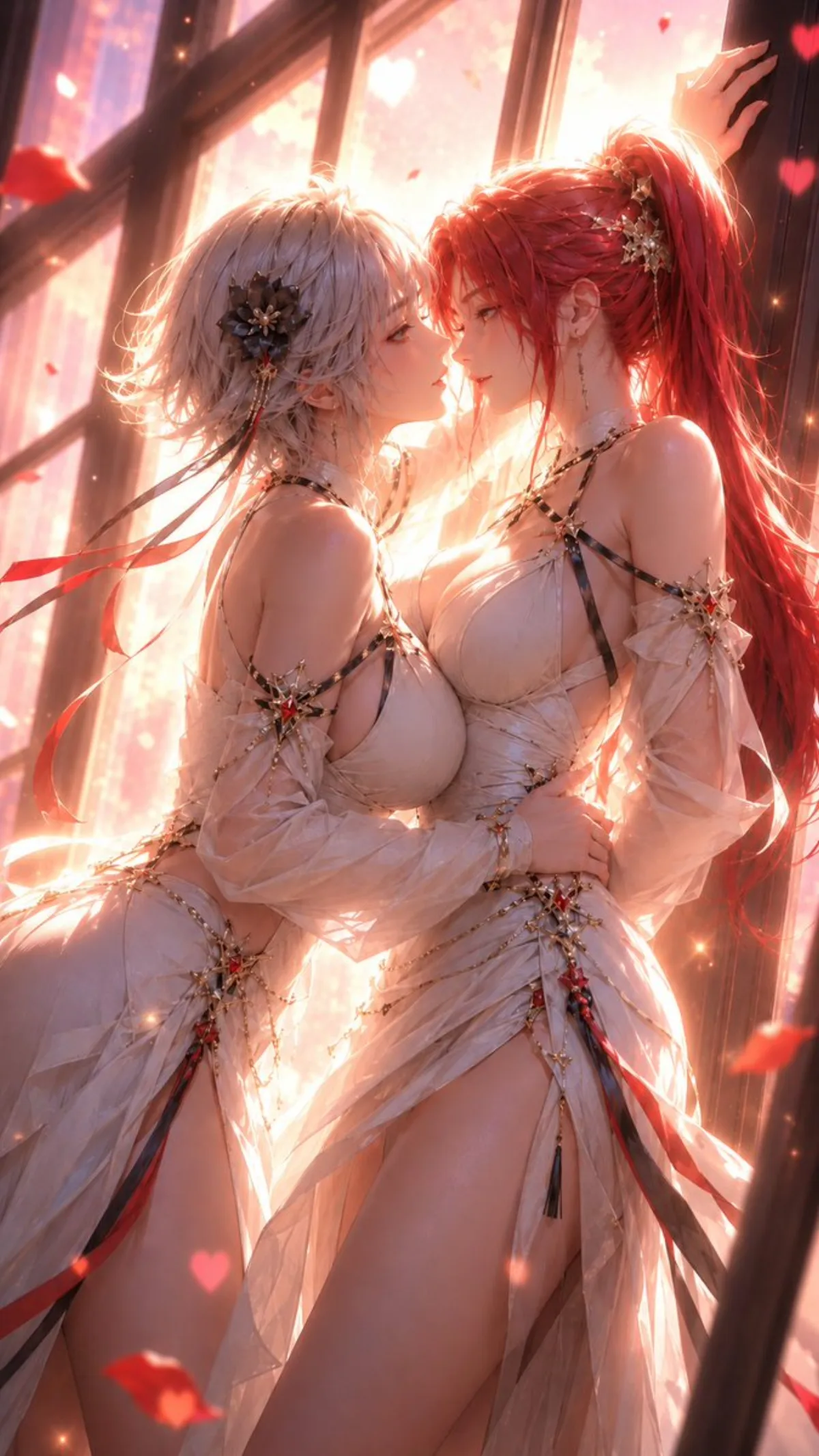 Romantic Yuri 3D CG Illustration