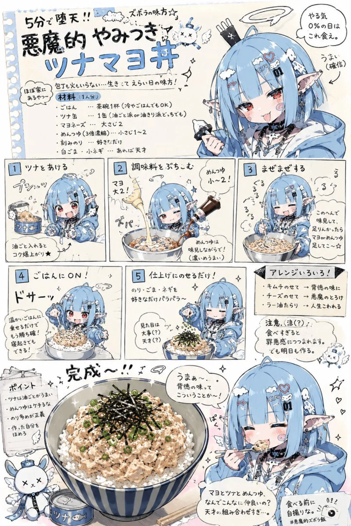 漫画食谱插画生成器