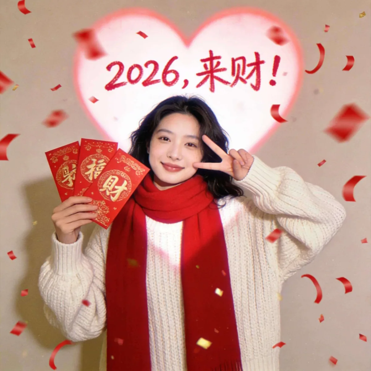 A Stylized New Year Fortune