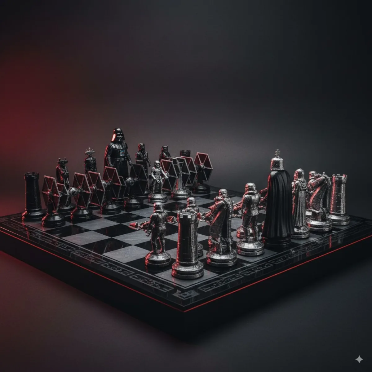 3D Printable Chess Set Design