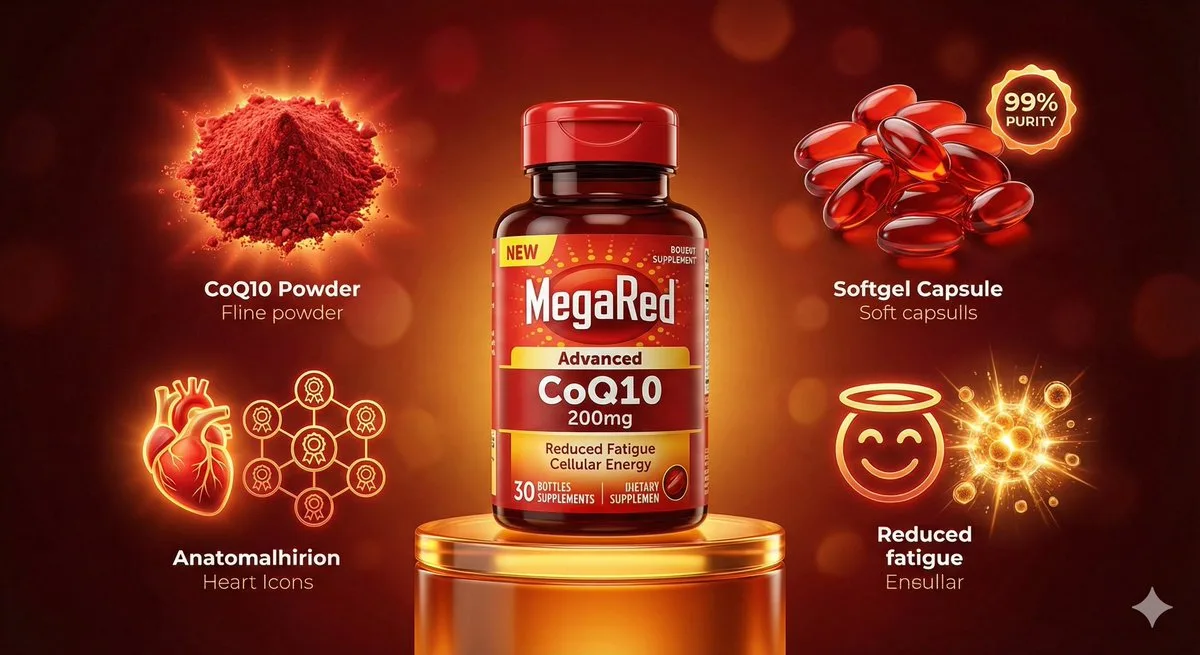 工作室级视角下的MegaRed CoQ10 营销广告视觉