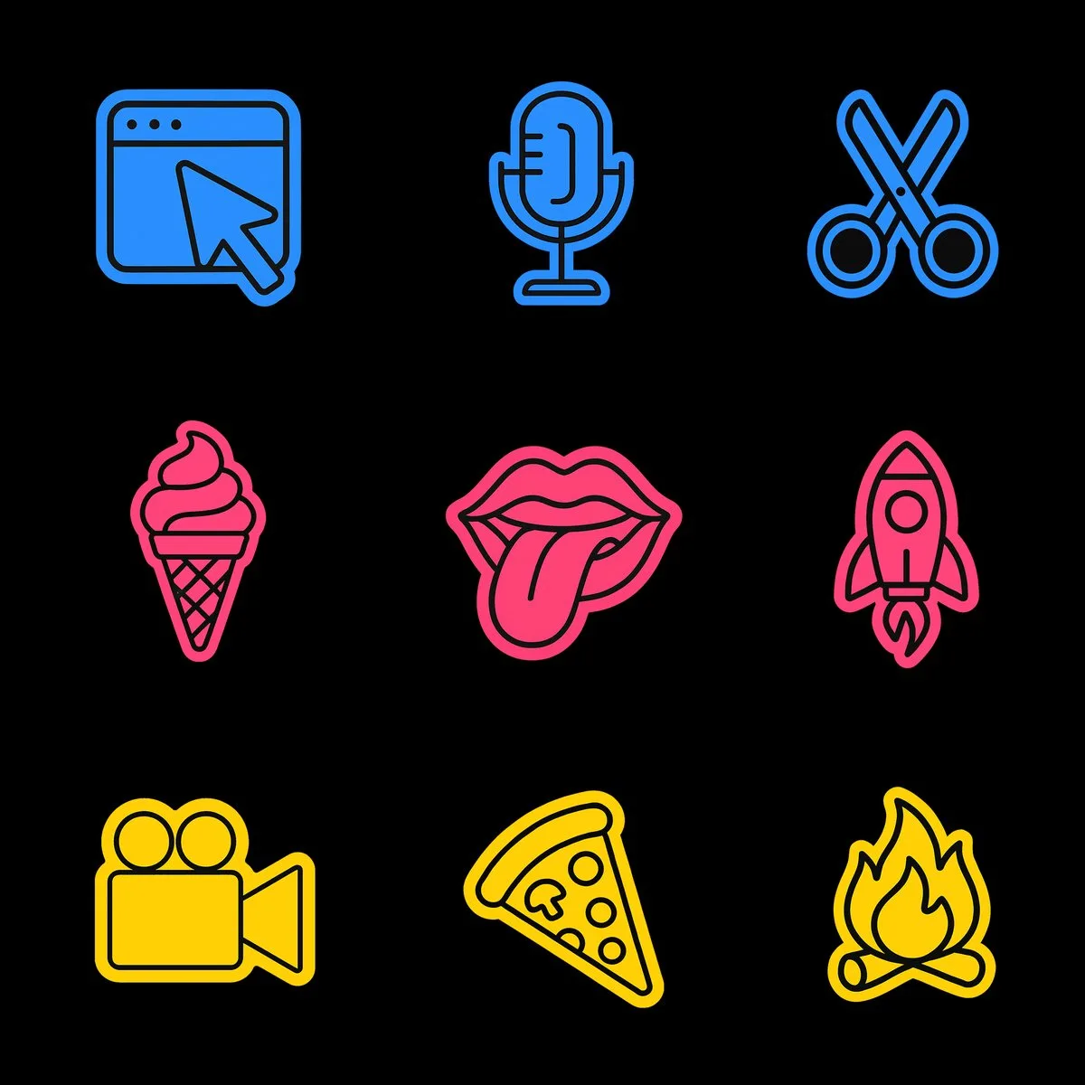 Gumroad Style Icons - Hero Style