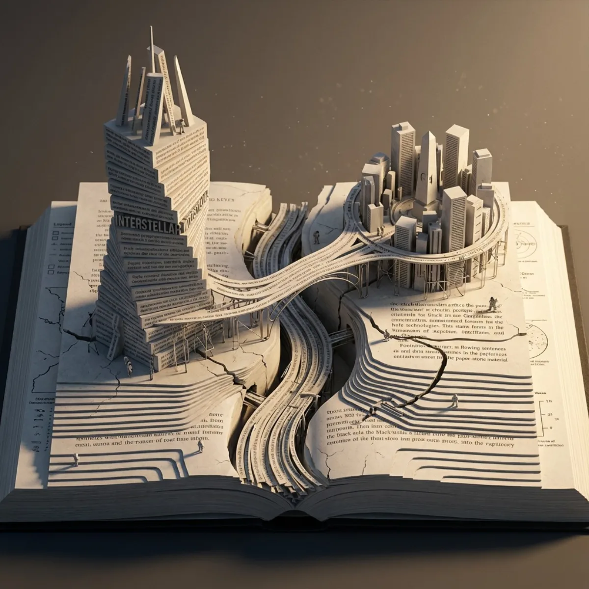 Interstellar Book Architecture Microcosm: A Curated Take