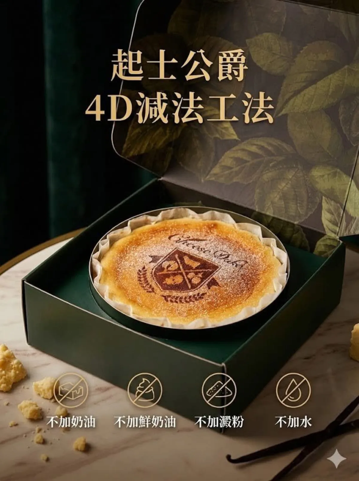 芝士蛋糕广告摄影