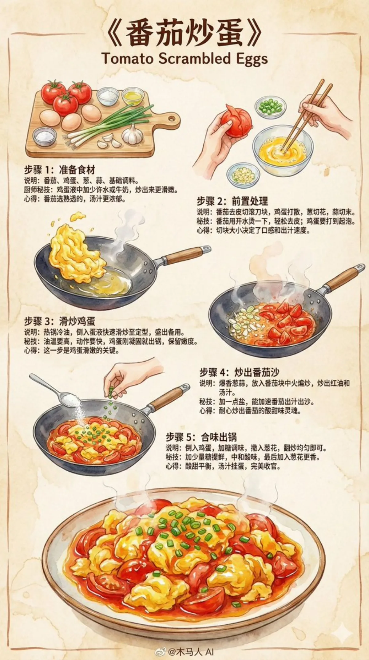 Recipe – Tomato and Egg Stir-Fry