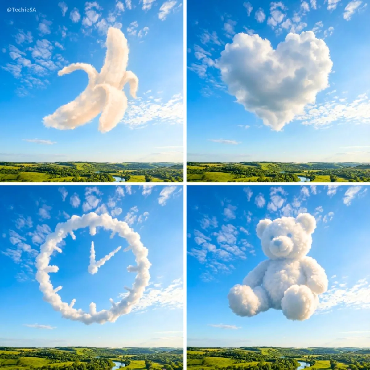 Cloud Formation Silhouette