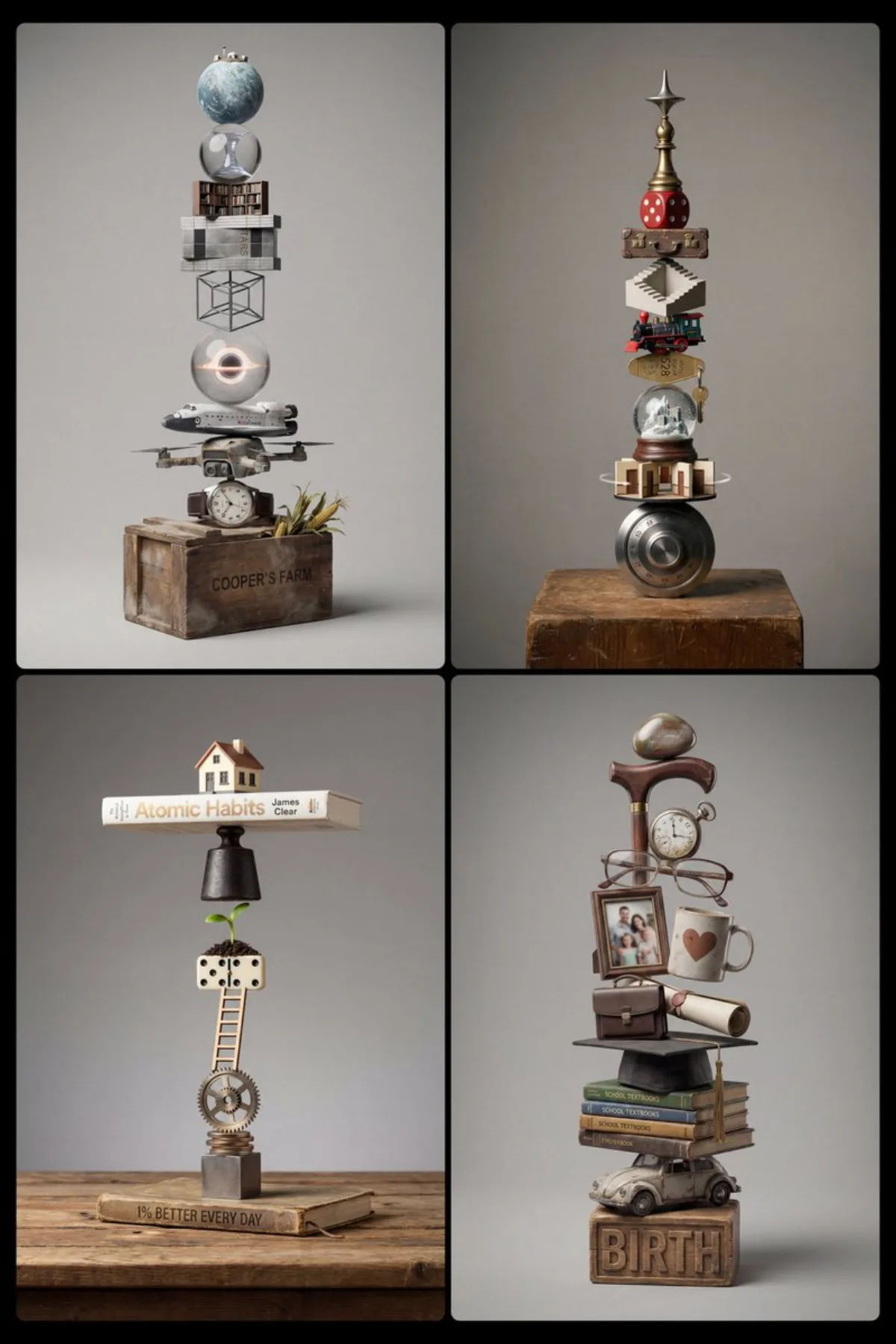Vertical Symbolism Of Ideas