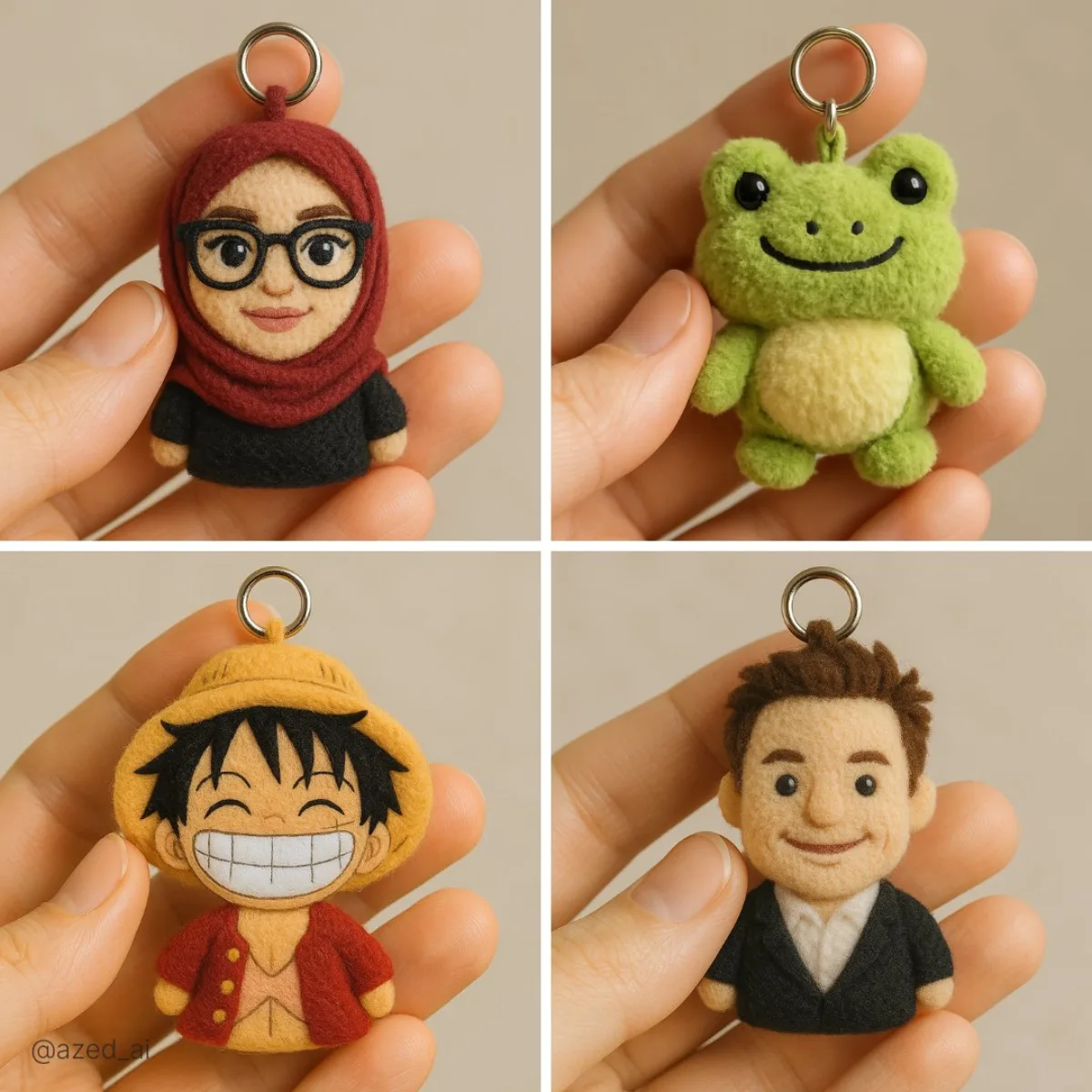 Custom Plush Keychains: A Crafted Take