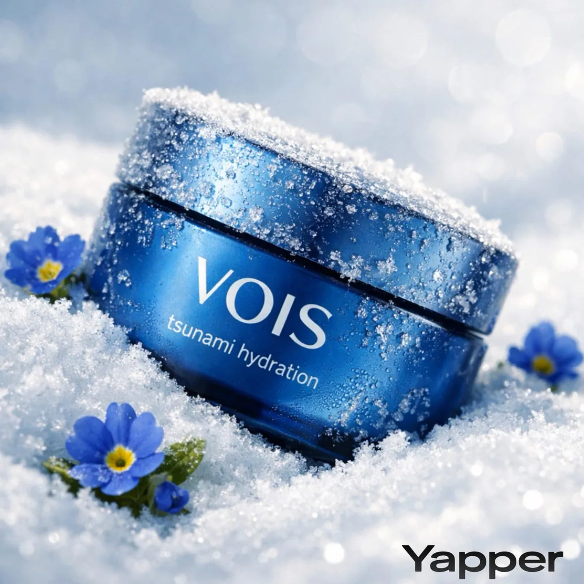 匠心风VOIS 海啸补水霜与报春花雪景