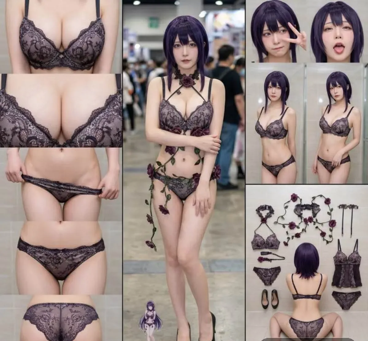Cosplay Character Design Sheet
