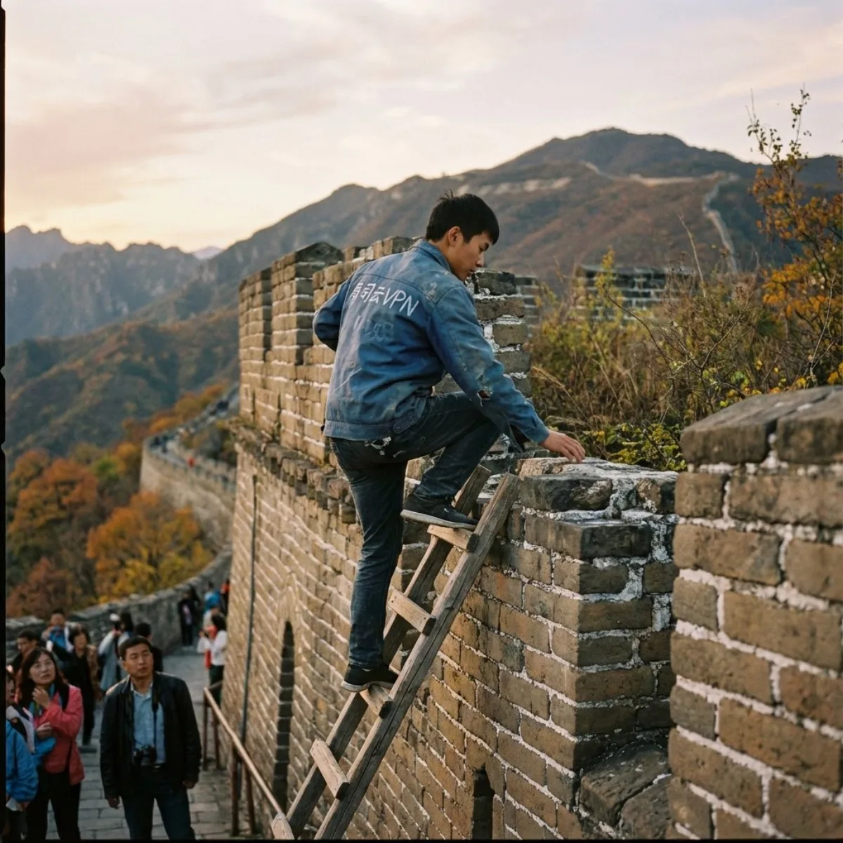 A Refined Ladder over the Great Wall prompt