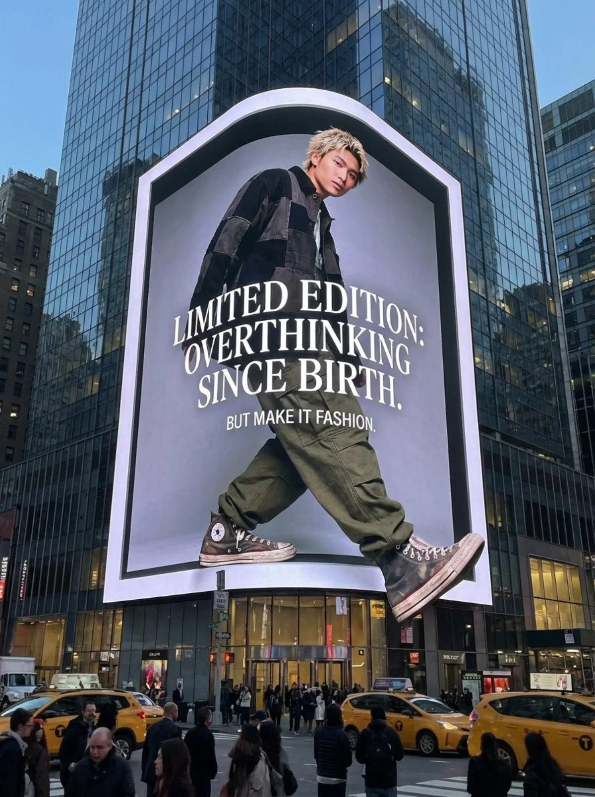 3D Street Fashion Billboard