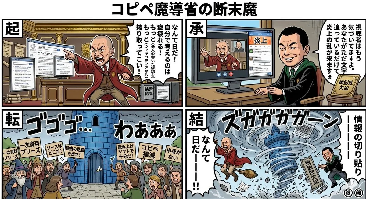 Modern Death Throes of the Copy-Paste Ministry of Magic