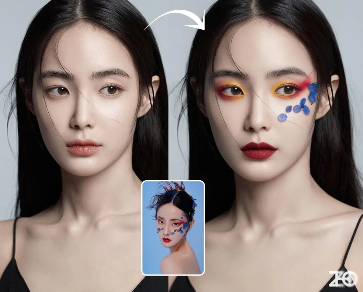 Makeup Transfer Between Images